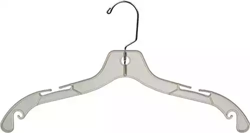 Clear Hangers with Swivel Hook