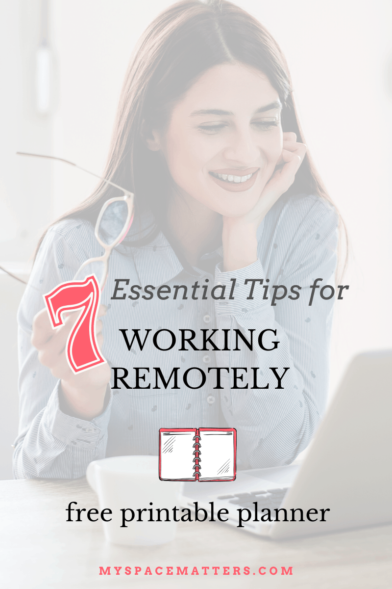 7 Essential Tips for Working Remotely - Work from Home Productivity