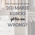 Marie Kondo Method