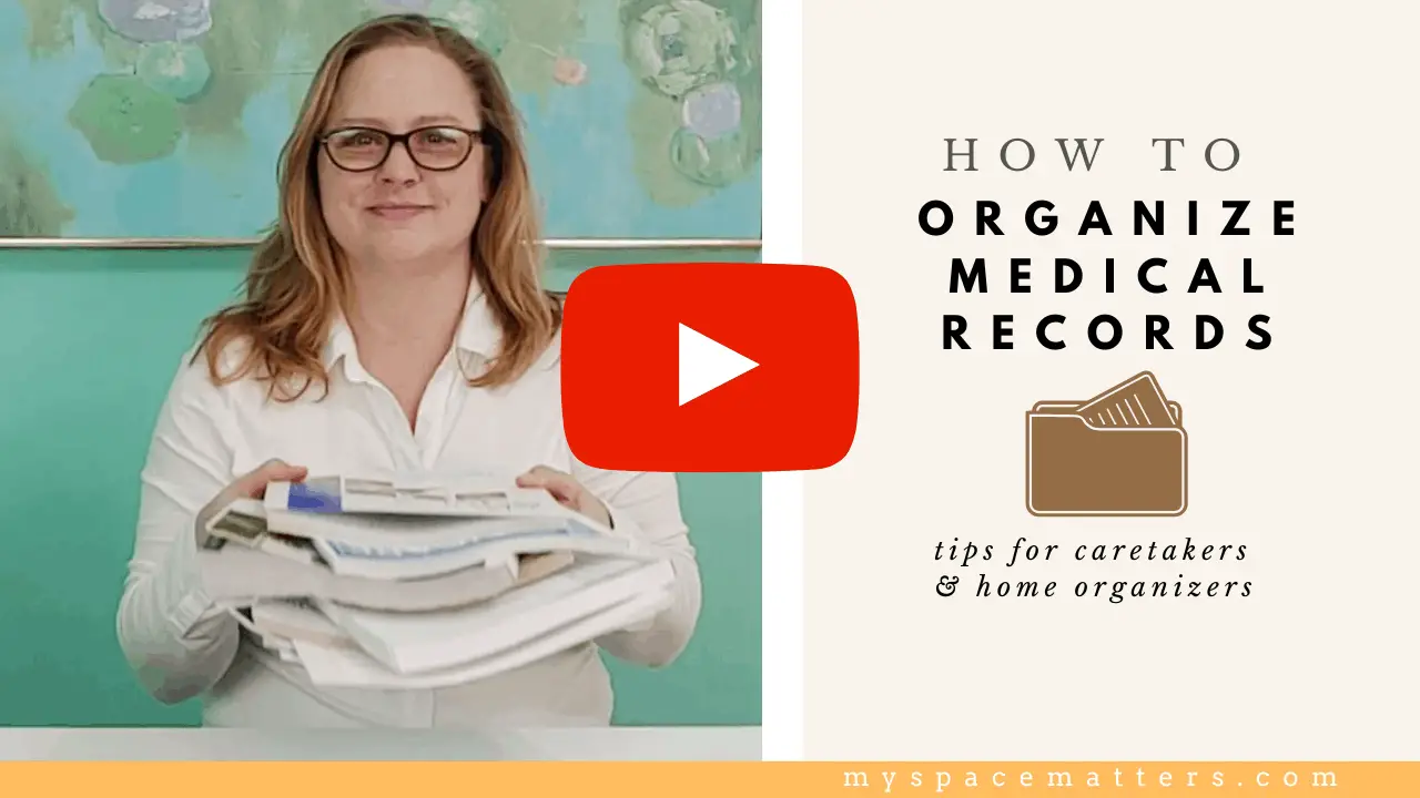 Paper Clutter – How to Organize Medical Records