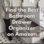 bathroom drawer organizers