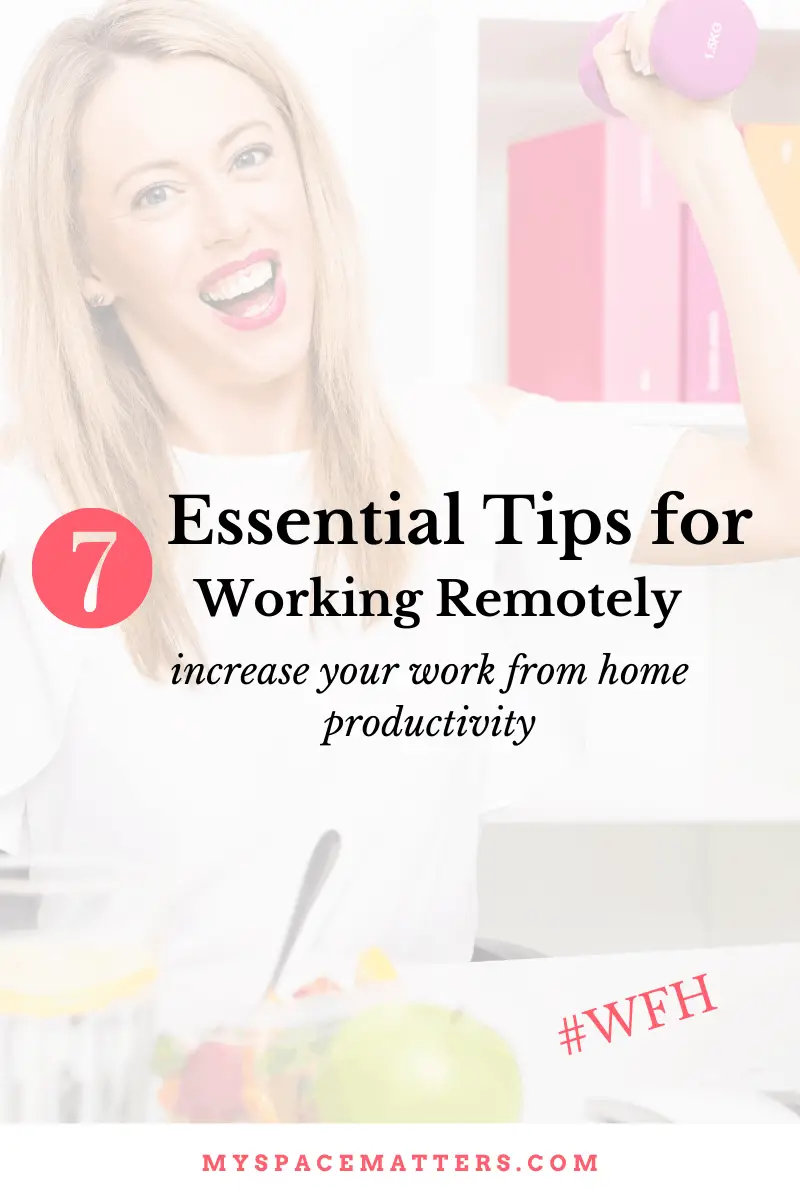 tips for working remotely from home