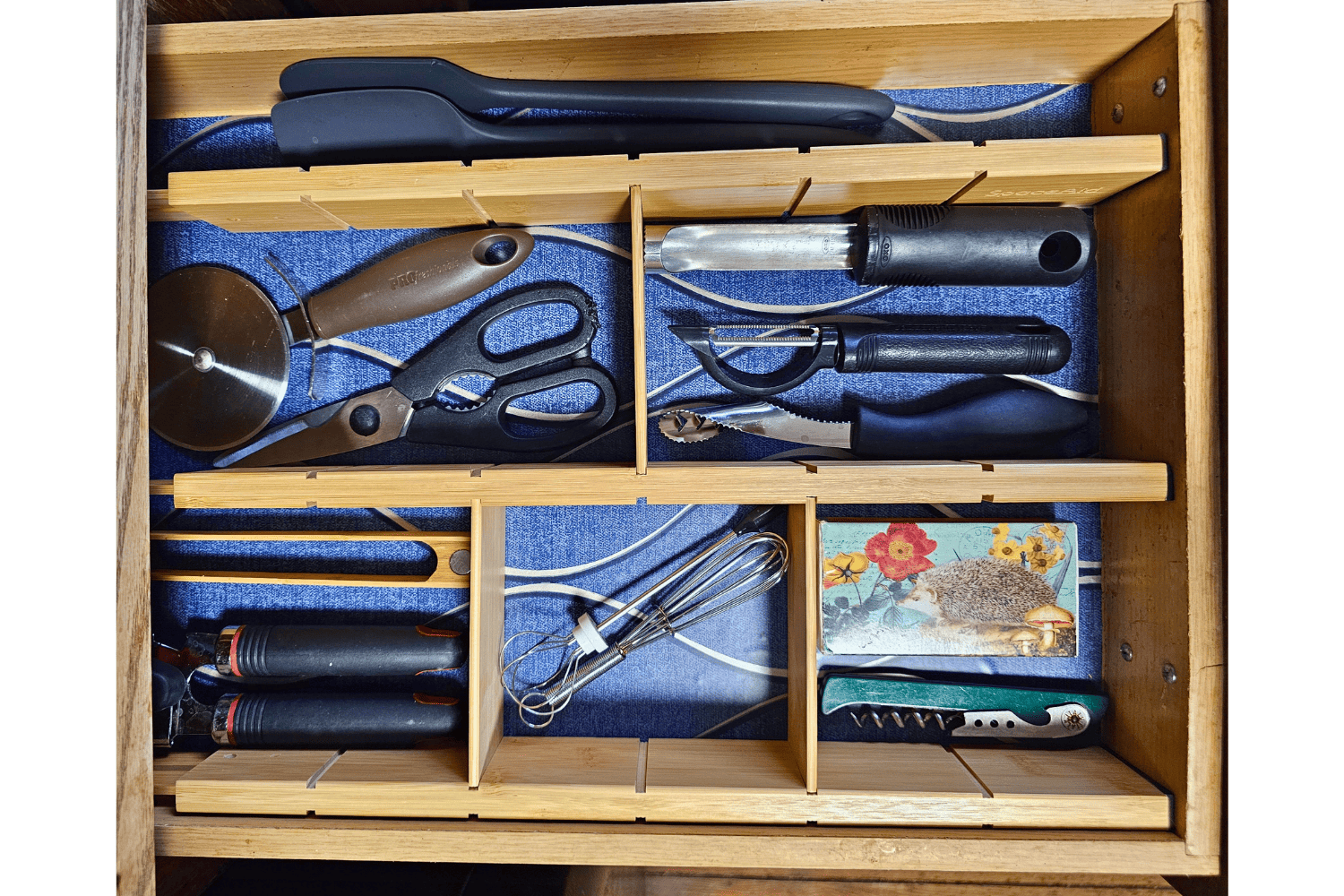 custom kitchen drawer organizer