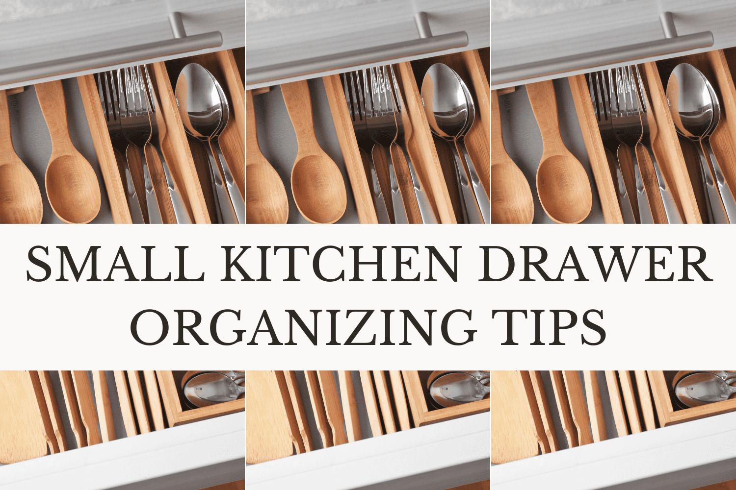 organize kitchen drawers